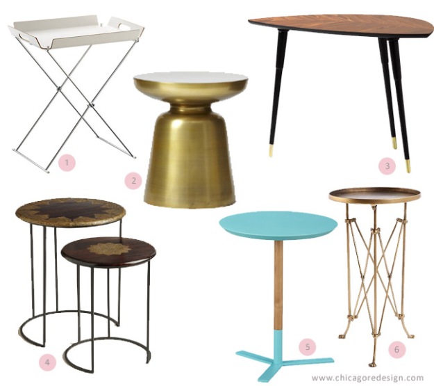 Beautiful and Budget Friendly Accent Tables | Chicago ReDesign